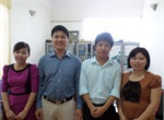 Thư ký Hội đồng thẩm định (Bà Thúy, bà Nguyệt, bà Việt, ông Thắng và Thành)